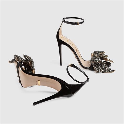 sandali con fiocco gucci|Gucci Sandals for Women .